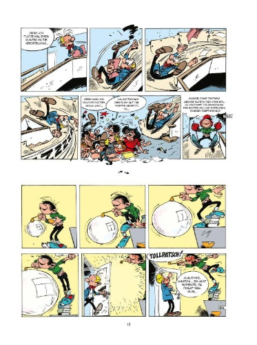 Buchcover und Innenansicht für das Buch: Gaston Neuedition 6: Ganz großer Unsinn