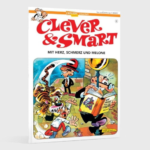 Buchcover und Innenansicht für das Buch: Mortadelo y Filemon: Chapeau el "Esmirriau"