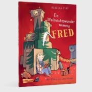 Buchcover und Innenansicht für das Buch: Ein Weihnachtswunder namens Fred