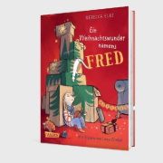 Buchcover und Innenansicht für das Buch: Ein Weihnachtswunder namens Fred