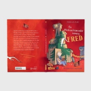 Buchcover und Innenansicht für das Buch: Ein Weihnachtswunder namens Fred