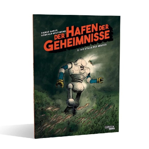 Buchcover und Innenansicht für das Buch: Der Hafen der Geheimnisse 2: Die Stille des Meeres