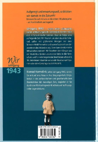 Buchcover und Innenansicht für das Buch: Wir vom Jahrgang 1943 - Kindheit und Jugend