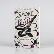 Buchcover und Innenansicht für das Buch: Smoke of Blade. Das Reich der silbernen Nacht (Scepter of Blood 3)