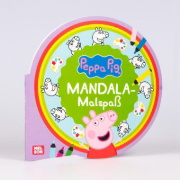 Buchcover und Innenansicht für das Buch: Peppa Wutz Ausmalbilder: MANDALA Malspaß