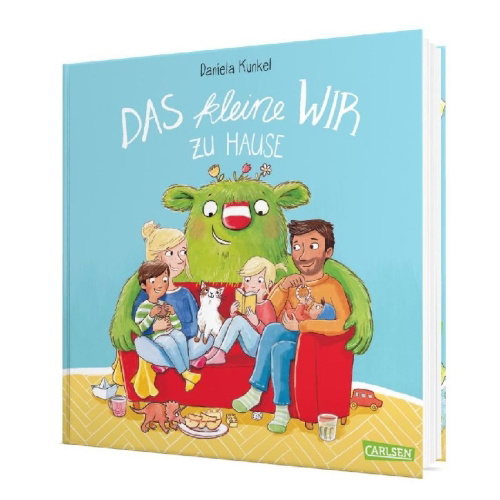 Buchcover und Innenansicht für das Buch: Das kleine WIR zu Hause