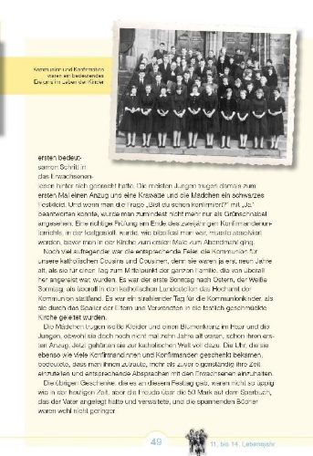 Buchcover und Innenansicht für das Buch: Wir vom Jahrgang 1944 - Kindheit und Jugend