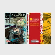 Buchcover und Innenansicht für das Buch: Sakamoto Days