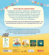 Buchcover und Innenansicht für das Buch: Mein erstes Vorlese-Bilder-Buch: Vom Toben, Spielen, Kuscheln, Staunen