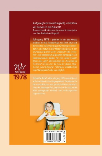 Buchcover und Innenansicht für das Buch: Wir vom Jahrgang 1978 - Kindheit und Jugend
