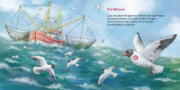 Buchcover und Innenansicht für das Buch: Hör mal (Soundbuch): Am Meer