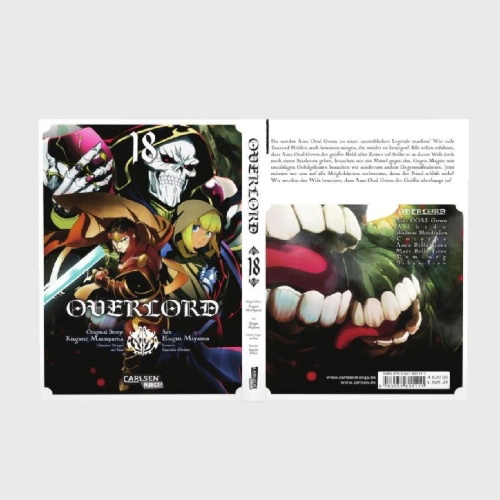 Buchcover und Innenansicht für das Buch: Overlord