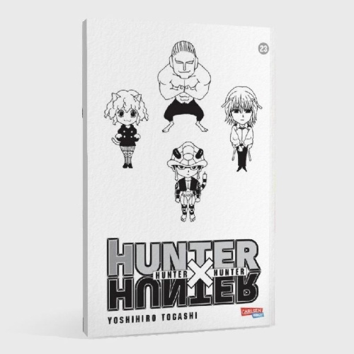 Buchcover und Innenansicht für das Buch: Hunter X Hunter