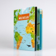 Buchcover und Innenansicht für das Buch: Mein großer Weltatlas