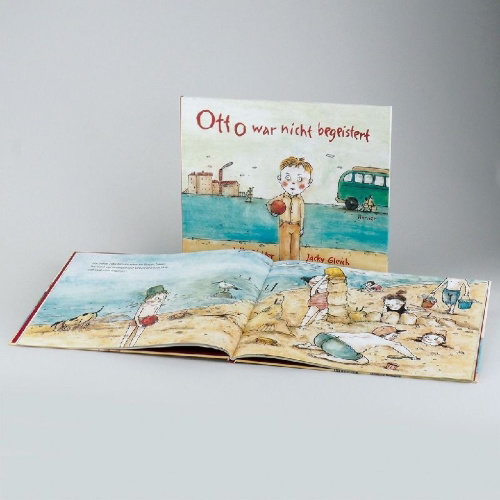 Buchcover und Innenansicht für das Buch: Otto war nicht begeistert