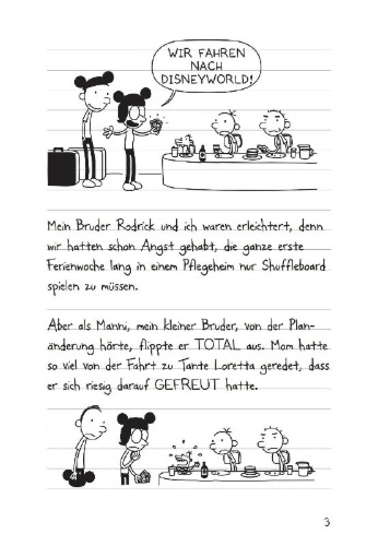 Buchcover und Innenansicht für das Buch: Gregs Tagebuch 9 - Böse Falle!