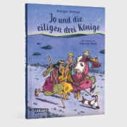 Buchcover und Innenansicht für das Buch: Jo und die eiligen drei Könige