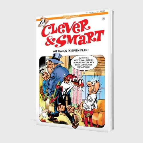 Buchcover und Innenansicht für das Buch: Mortadelo y Filemón. El plano de Alí-gusa-no