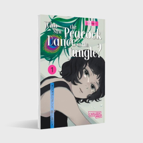 Buchcover und Innenansicht für das Buch: Kujaku no Dance, Dare ga Mita?