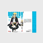 Buchcover und Innenansicht für das Buch: Boruto -Two Blue Vortex-