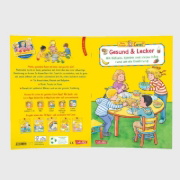 Buchcover und Innenansicht für das Buch: Conni Gelbe Reihe (Beschäftigungsbuch): Gesund & lecker