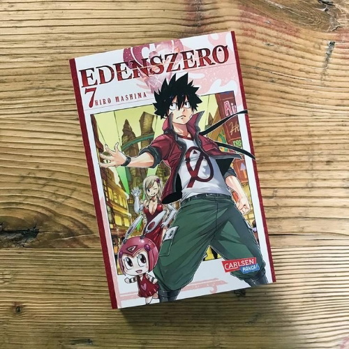 Buchcover und Innenansicht für das Buch: Edens Zero