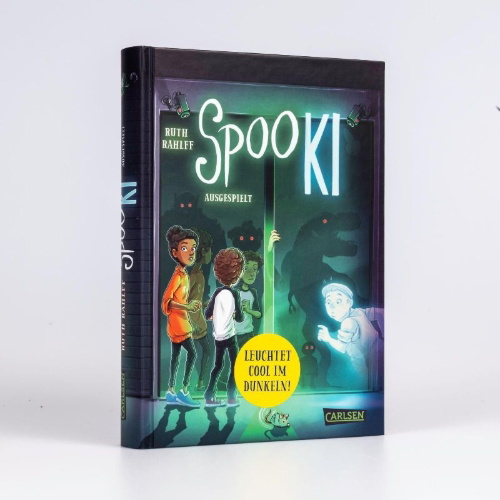 Buchcover und Innenansicht für das Buch: SpooKI: Ausgespielt