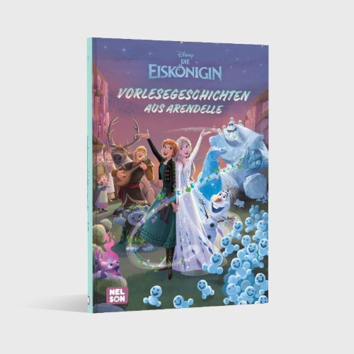 Buchcover und Innenansicht für das Buch: Disney Die Eiskönigin: Vorlesegeschichten aus Arendelle