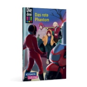 Buchcover und Innenansicht für das Buch: Die drei !!! 52: Das rote Phantom
