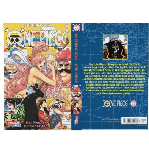 Buchcover und Innenansicht für das Buch: One Piece