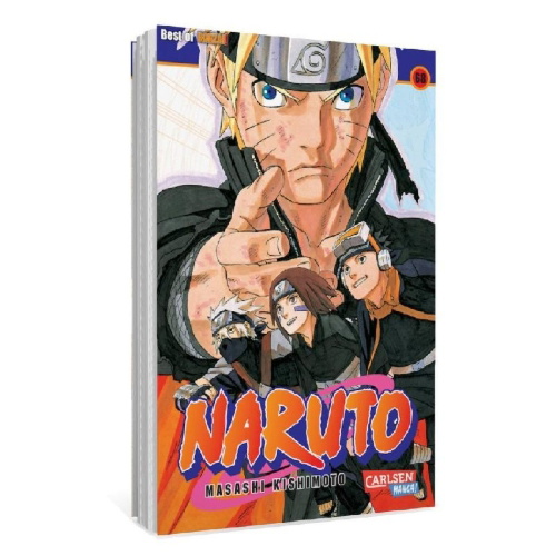 Buchcover und Innenansicht für das Buch: Naruto