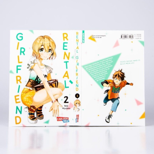 Buchcover und Innenansicht für das Buch: Kanojo, okarishimasu