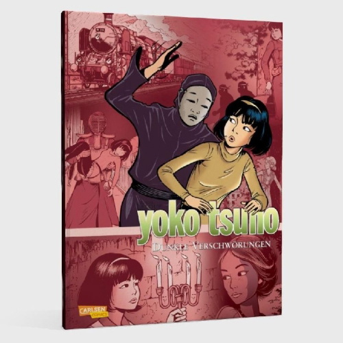 Buchcover und Innenansicht für das Buch: Yoko Tsuno Sammelband 07: Dunkle Verschwörungen