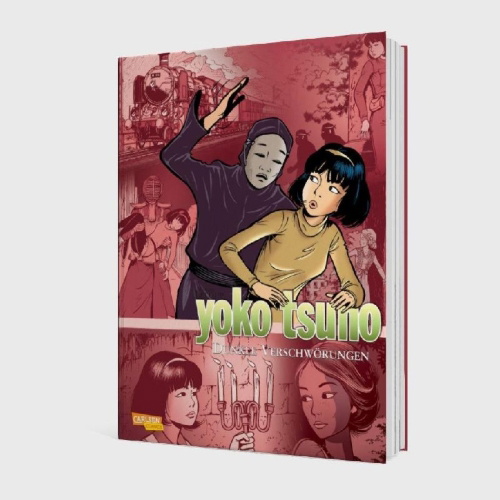 Buchcover und Innenansicht für das Buch: Yoko Tsuno Sammelband 07: Dunkle Verschwörungen