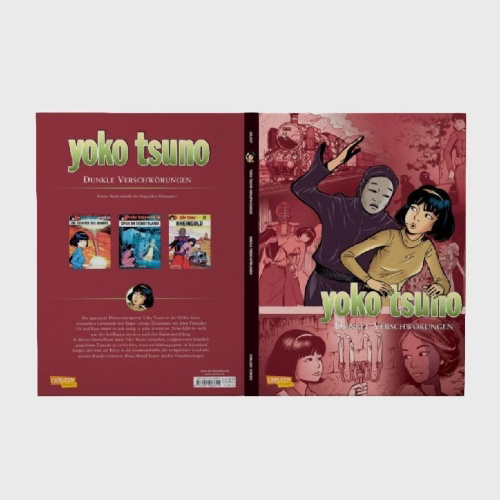 Buchcover und Innenansicht für das Buch: Yoko Tsuno Sammelband 07: Dunkle Verschwörungen