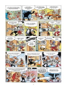 Buchcover und Innenansicht für das Buch: Mortadelo y Filemon: Operación bomba!
