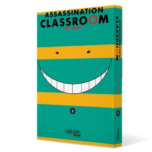 Buchcover und Innenansicht für das Buch: Ansatsu Kyoushitsu