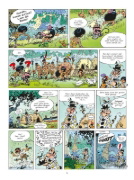 Buchcover und Innenansicht für das Buch: Marsupilami 8 - Le Temple de Boavista