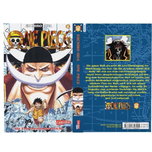 Buchcover und Innenansicht für das Buch: One Piece