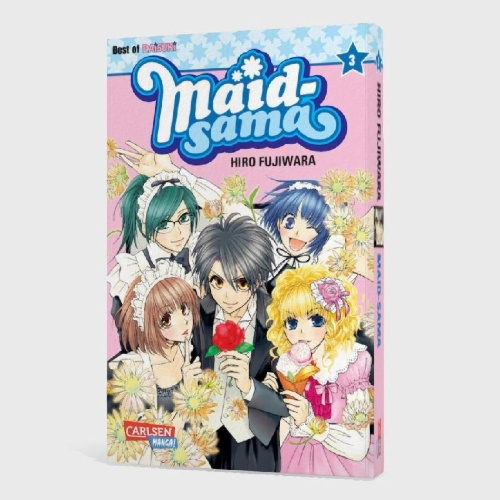 Buchcover und Innenansicht für das Buch: Kaichou wa Maid-sama!