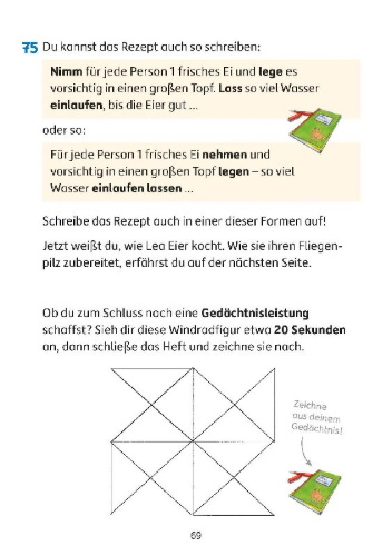 Buchcover und Innenansicht für das Buch: Aufsatz 3. Klasse. Geschichten erzählen - Sachtexte schreiben. RSR
