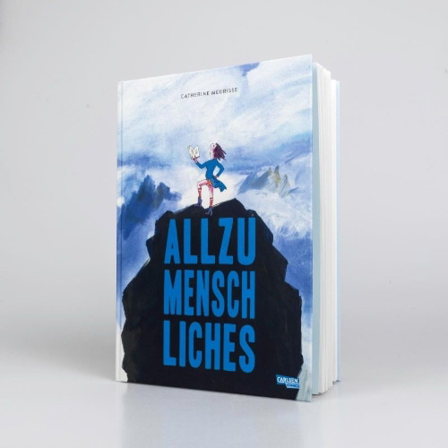 Buchcover und Innenansicht für das Buch: Humaine, trop humaine