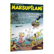 Buchcover und Innenansicht für das Buch: Marsupilami 7 - L'or de Boavista