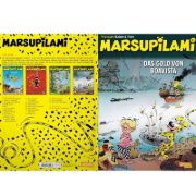 Buchcover und Innenansicht für das Buch: Marsupilami 7 - L'or de Boavista