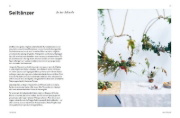 Buchcover und Innenansicht für das Buch: Blumen binden und Kränze winden