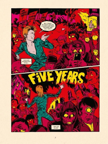 Buchcover und Innenansicht für das Buch: Starman - David Bowie's Ziggy Stardust Years