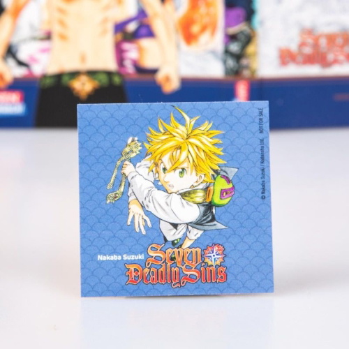Buchcover und Innenansicht für das Buch: Nanatsu no Taizai