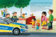 Buchcover und Innenansicht für das Buch: Max-Bilderbücher: Max und die Polizei