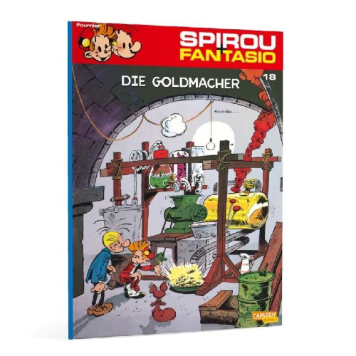 Buchcover und Innenansicht für das Buch: Le Faiseur d'or