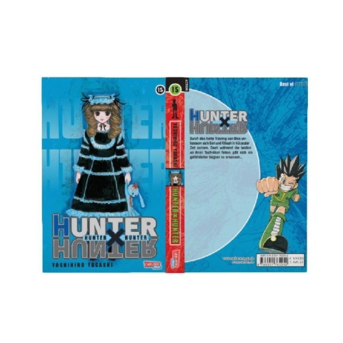 Buchcover und Innenansicht für das Buch: Hunter X Hunter